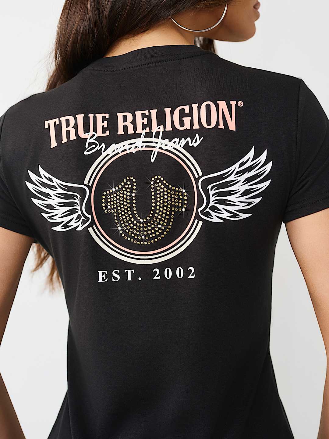 HORSESHOE WING CREWNECK TEE, image 1