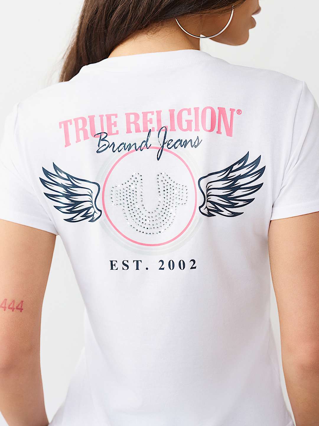 HORSESHOE WING CREWNECK TEE, image 1