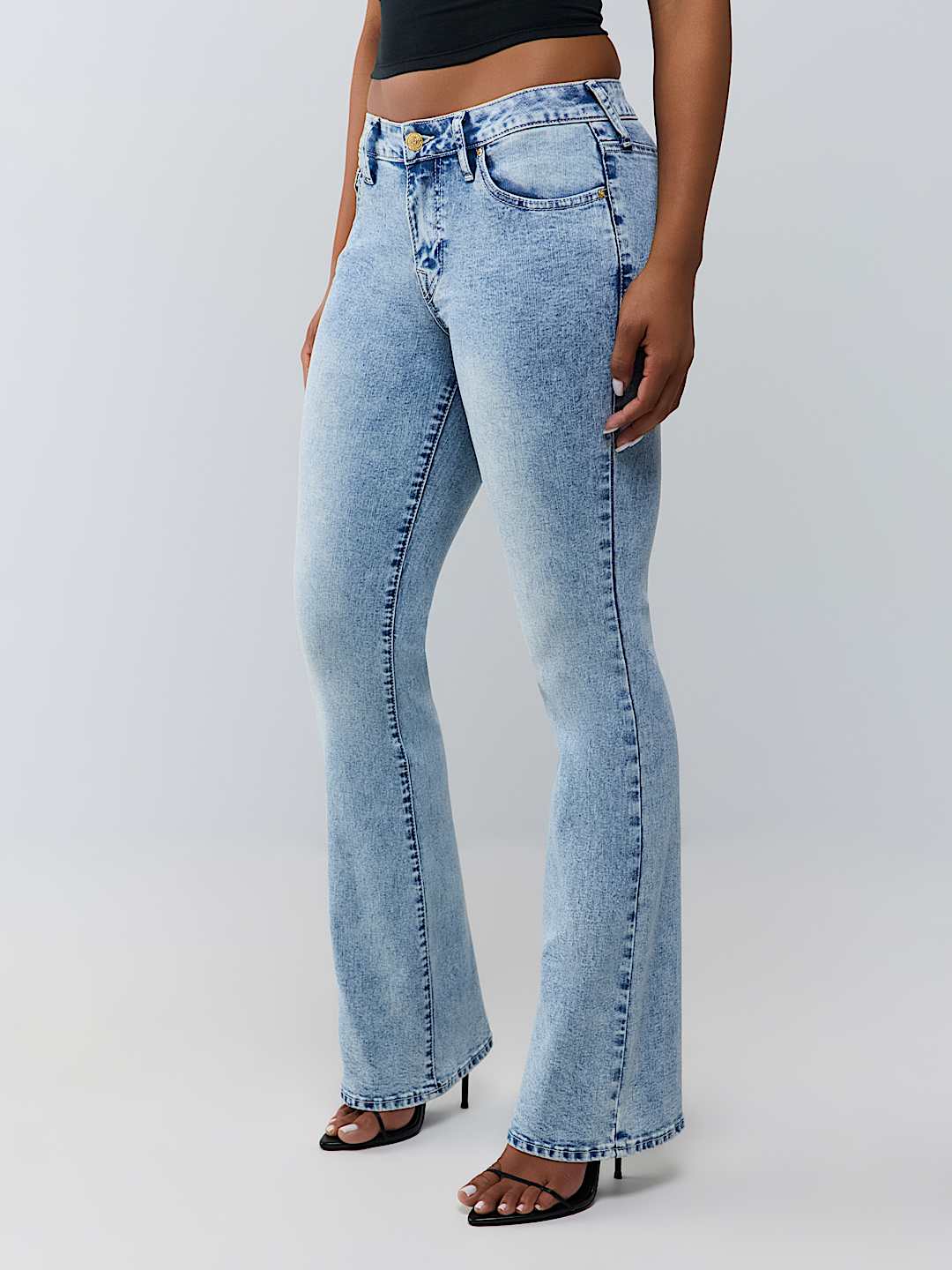 BECCA MID RISE BOOTCUT JEAN