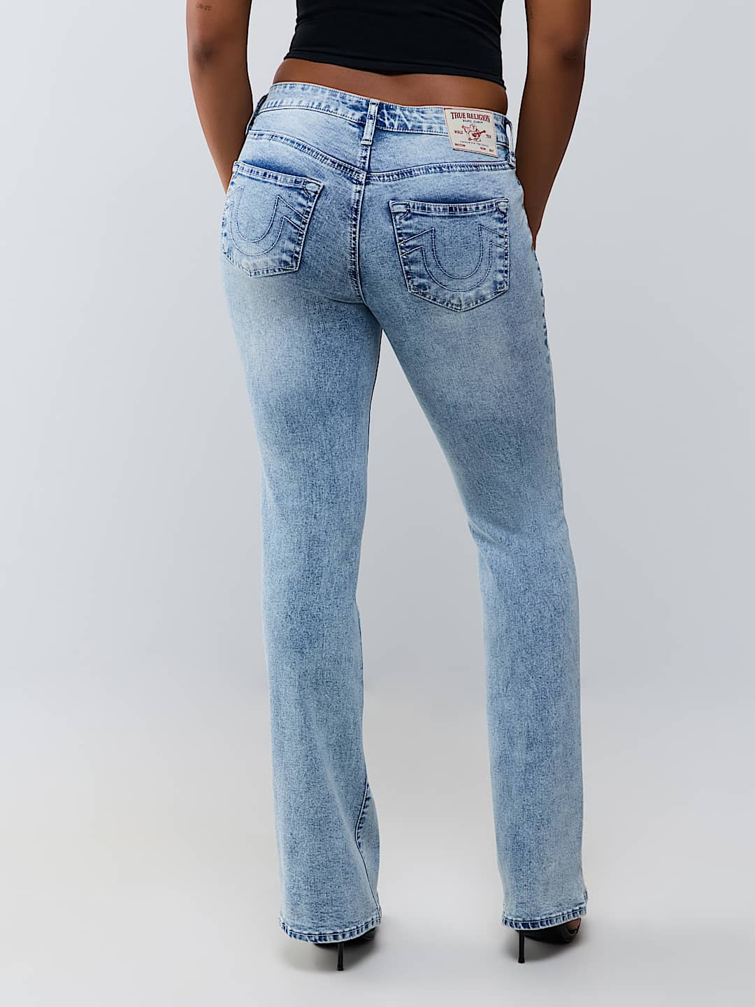 BECCA MID RISE BOOTCUT JEAN