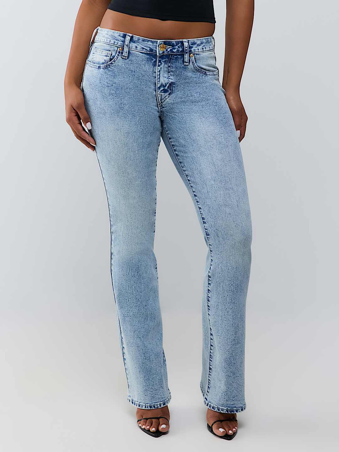 BECCA MID RISE BOOTCUT JEAN