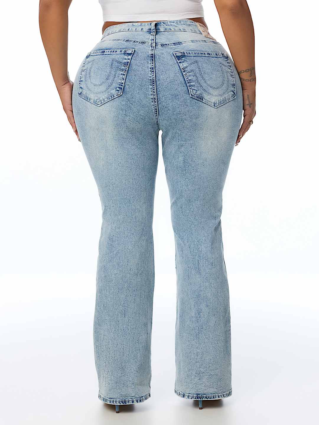 PLUS BECCA MID RISE BOOTCUT JEAN