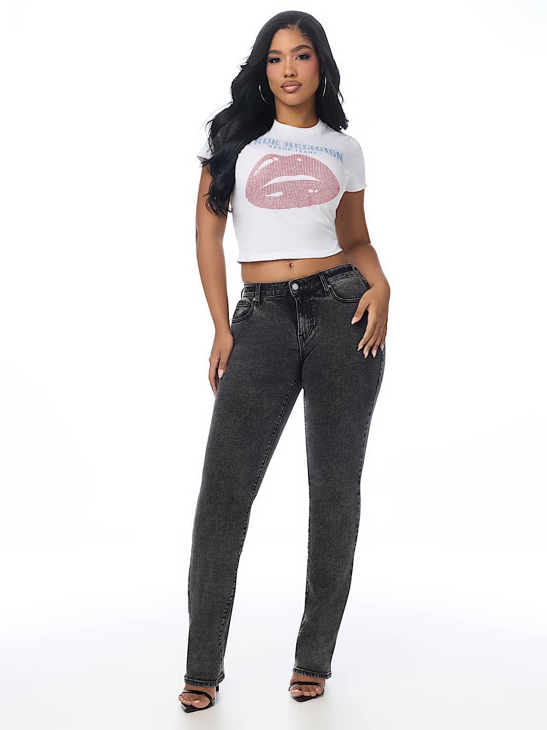 BILLIE MID RISE STRAIGHT JEAN