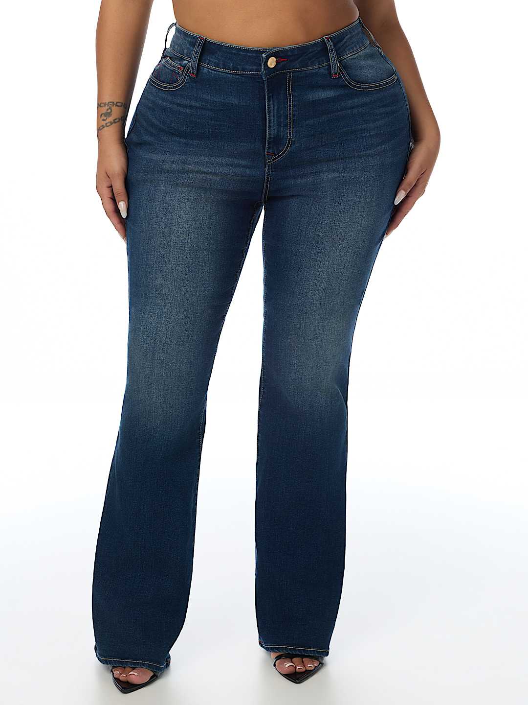 PLUS BECCA MID RISE BOOTCUT JEAN