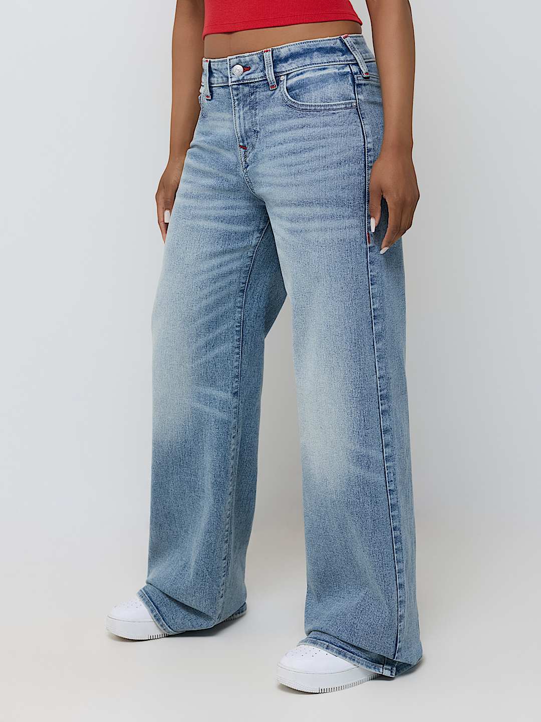 BOBBI MID RISE BAGGY JEAN