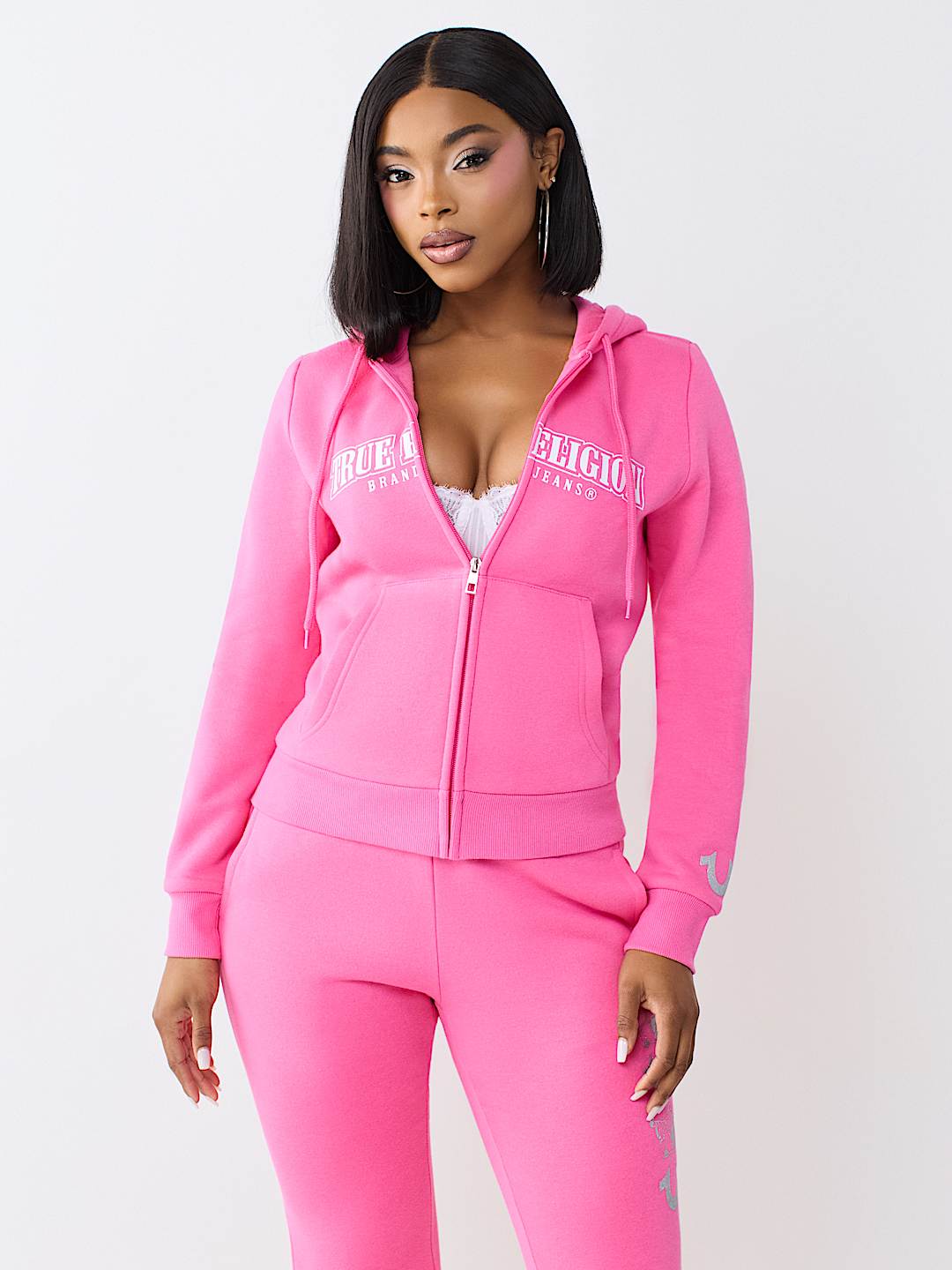 ALTERNATING CLASSIC ZIP HOODIE