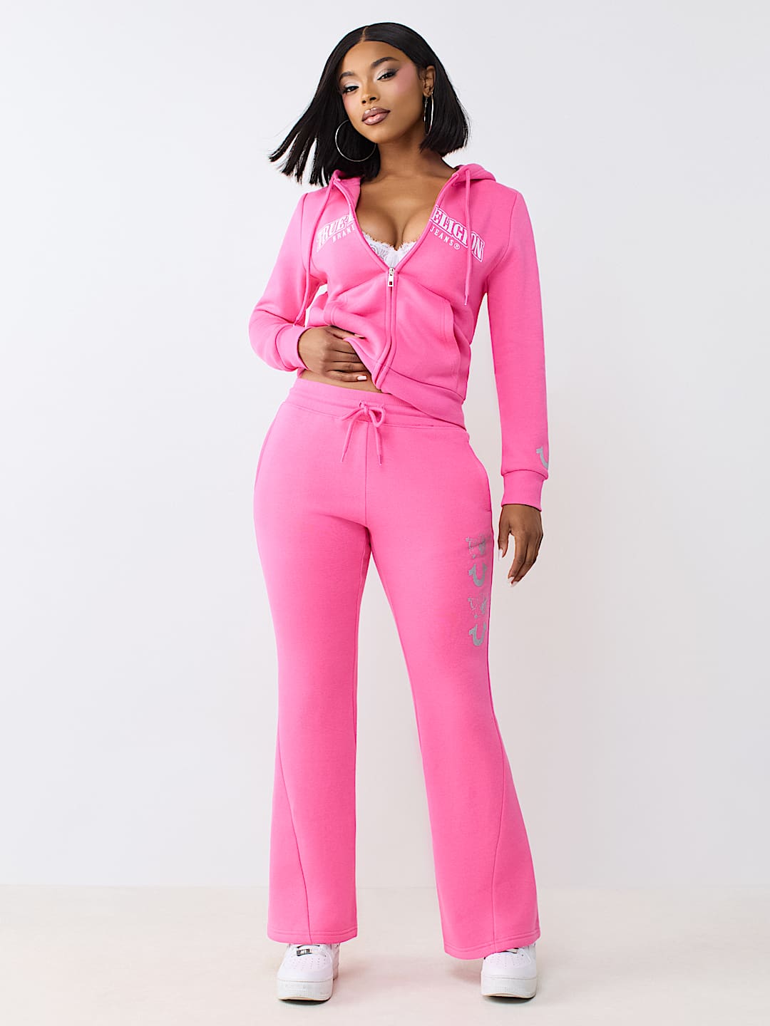 ALTERNATING TWISTED FLARE PANT