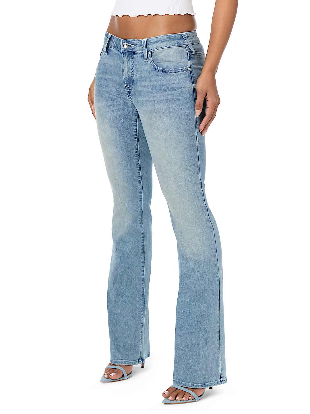 BECCA MID RISE BOOTCUT JEAN
