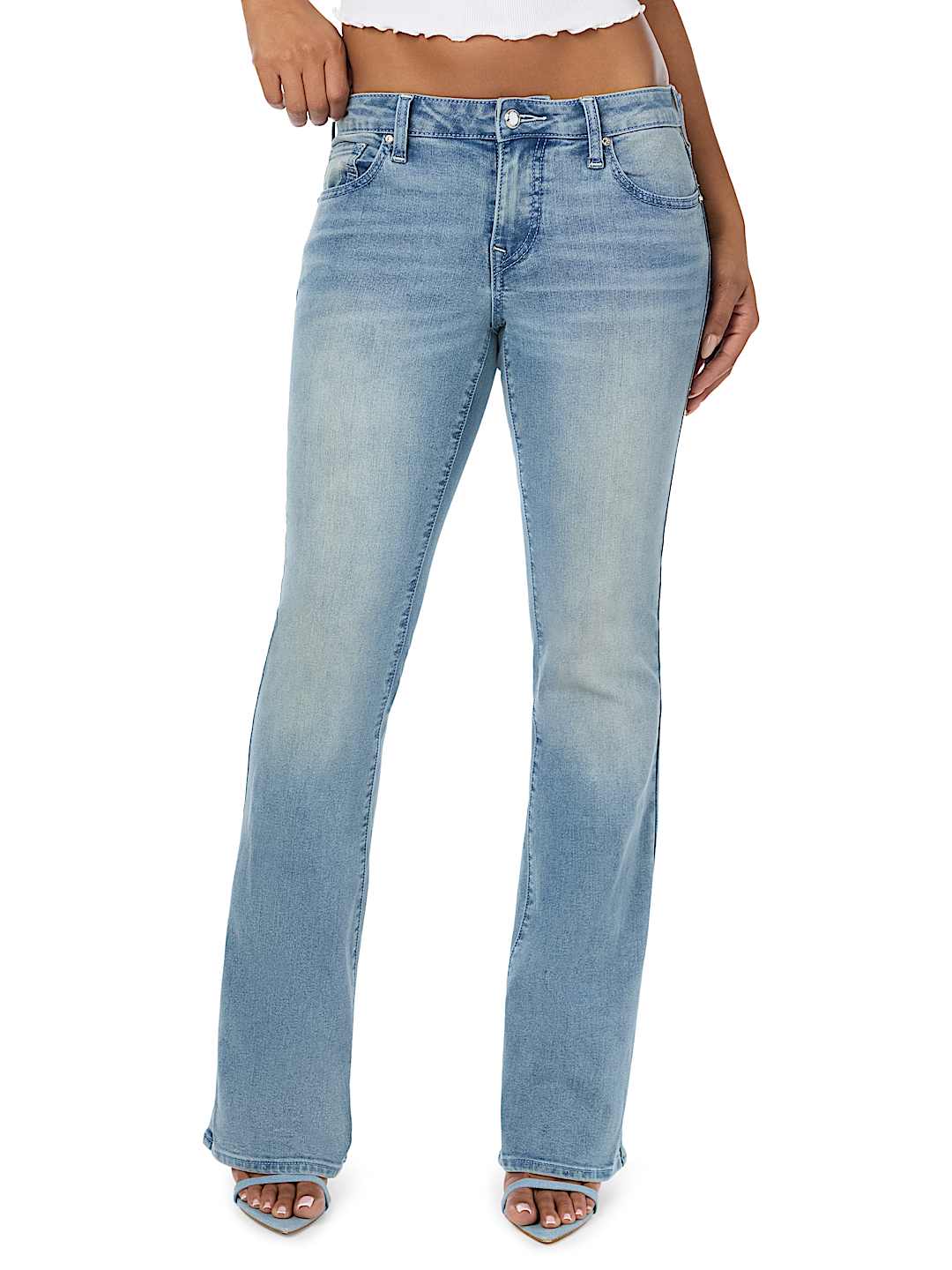 BECCA MID RISE BOOTCUT JEAN