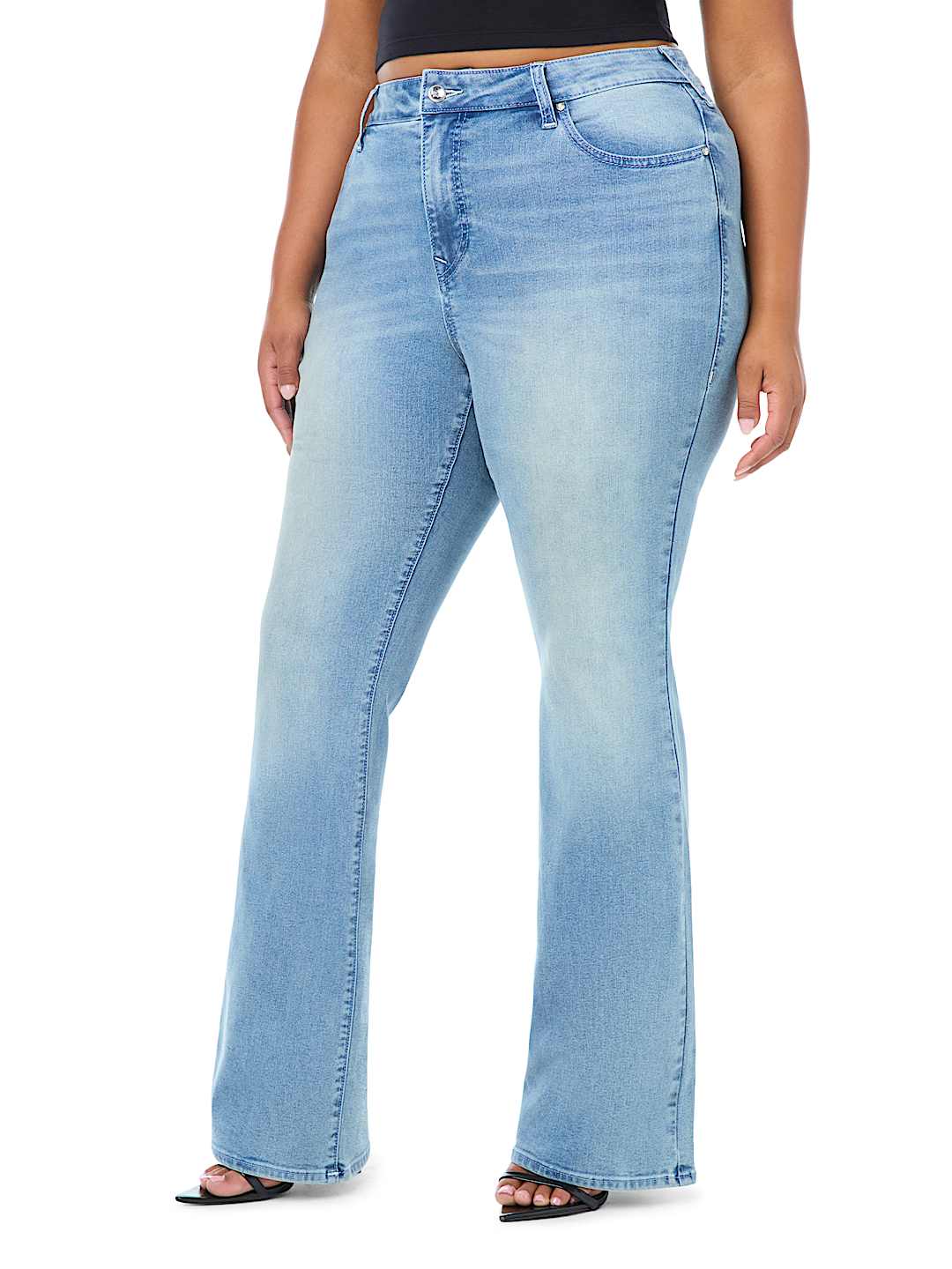 PLUS BECCA MID RISE BOOTCUT JEAN