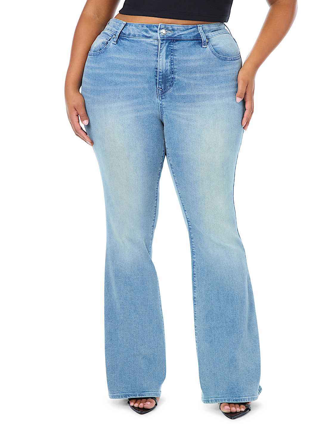 PLUS BECCA MID RISE BOOTCUT JEAN