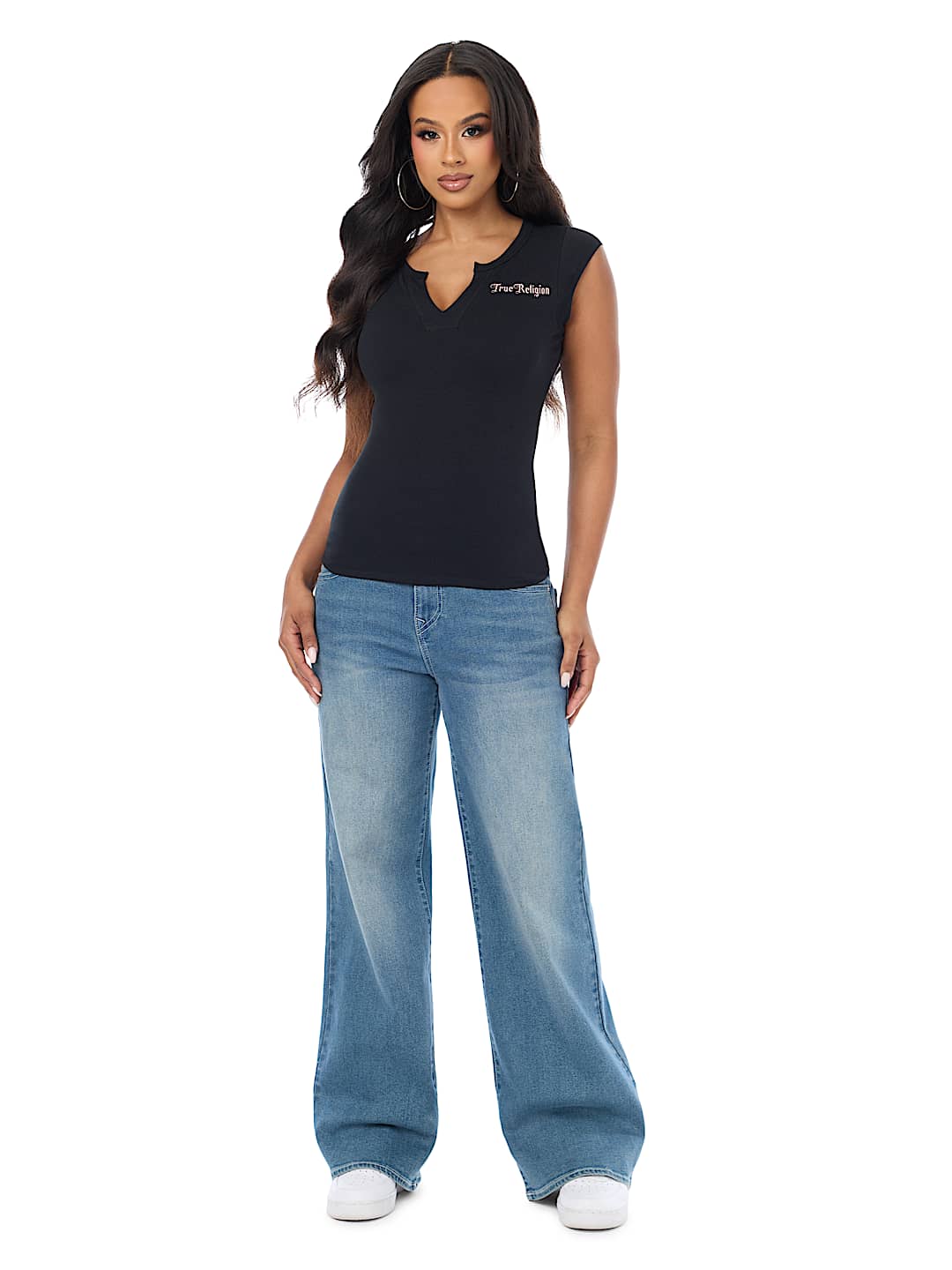 SCOOP NOTCH ANGEL TEE
