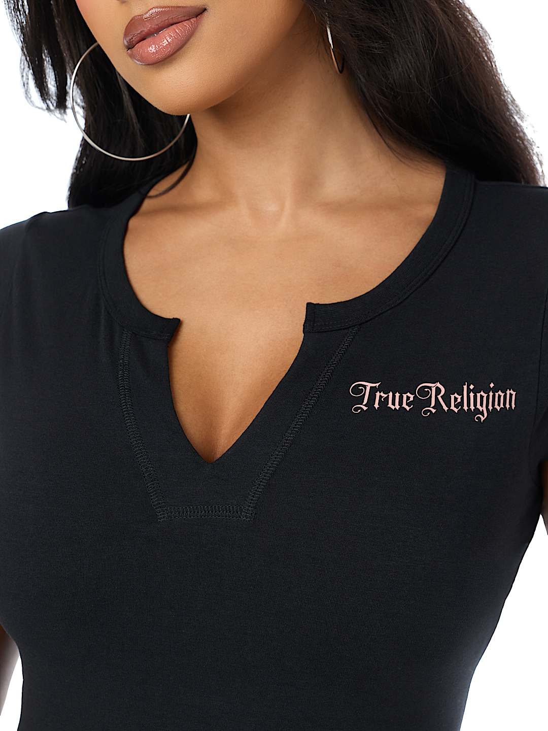 SCOOP NOTCH ANGEL TEE