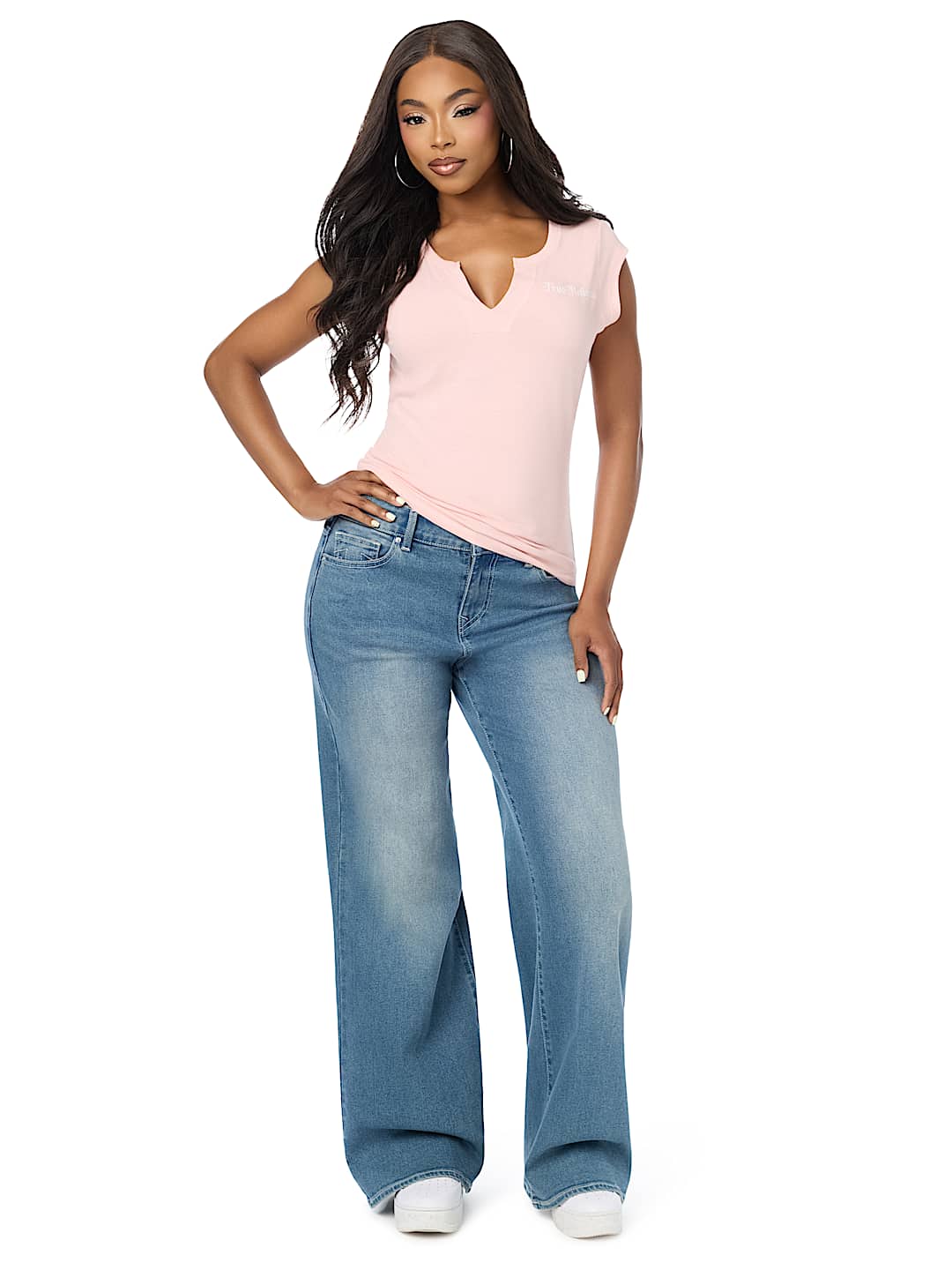 SCOOP NOTCH ANGEL TEE