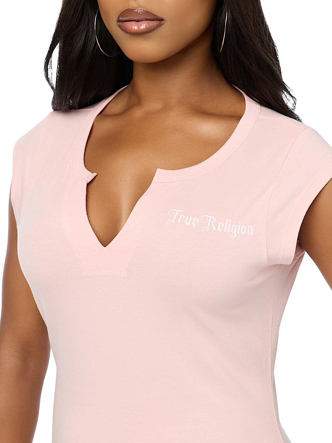 SCOOP NOTCH ANGEL TEE