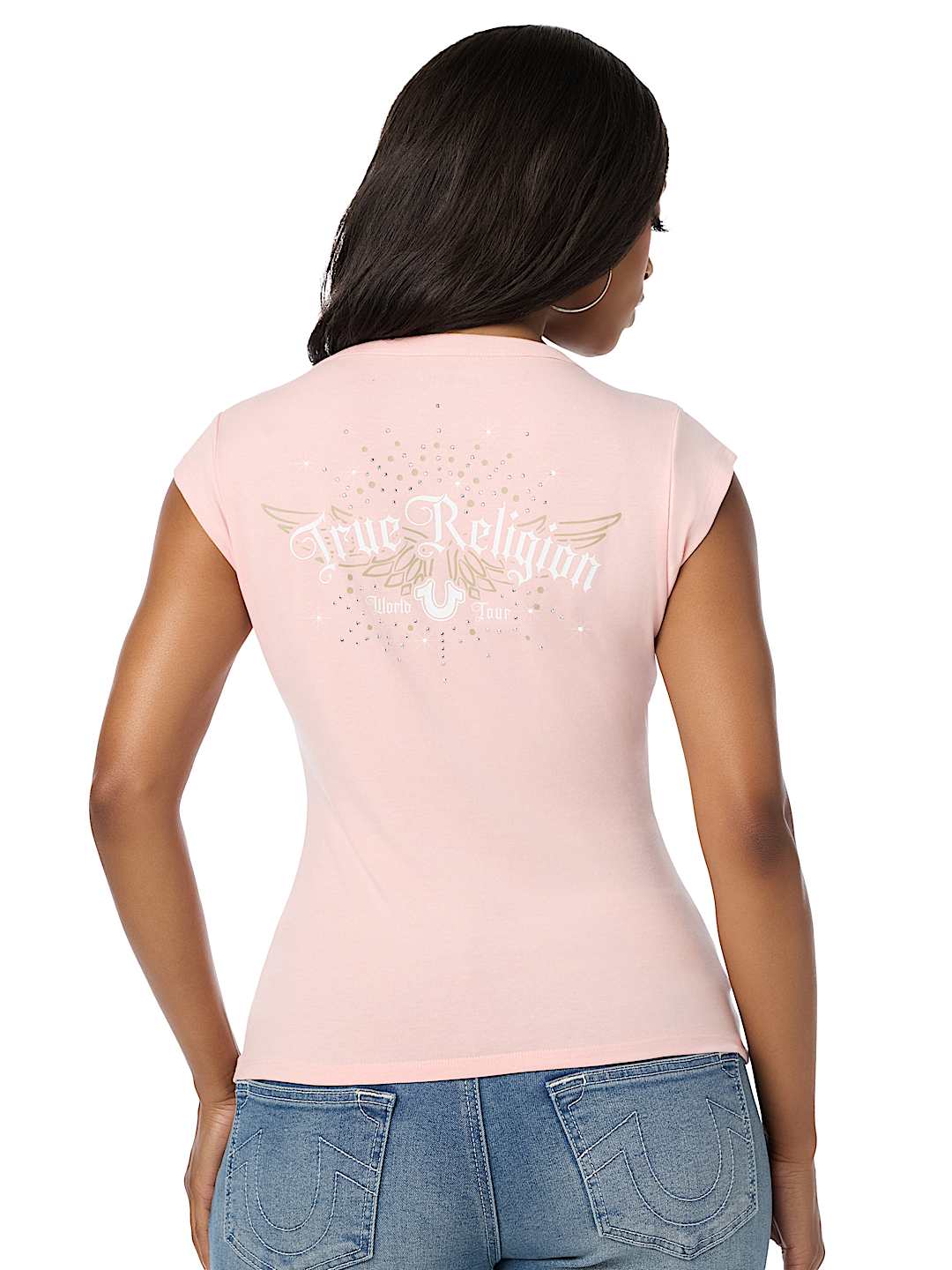 SCOOP NOTCH ANGEL TEE