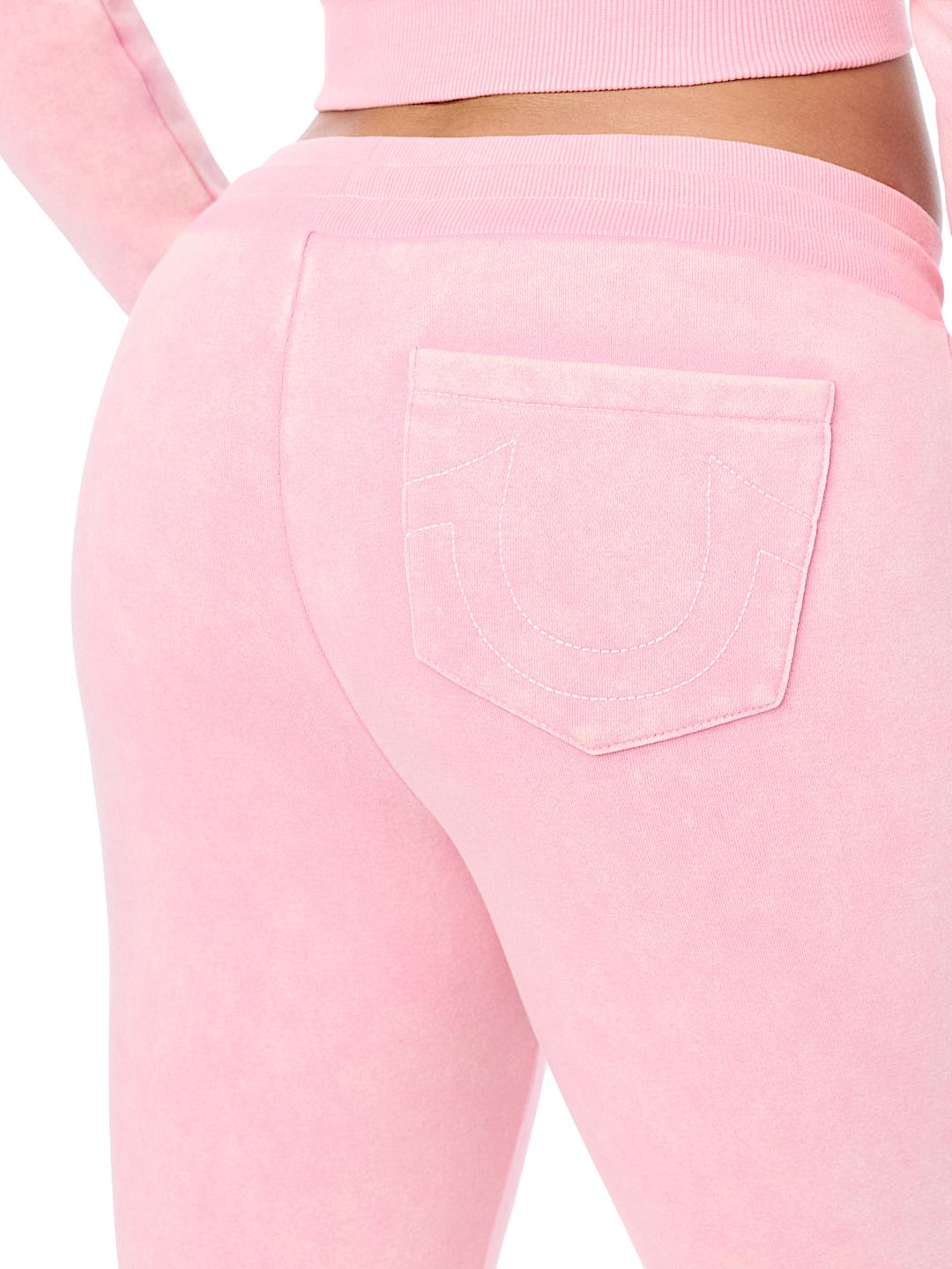 WASHED WING TWISTED FLARE SWEATPANT