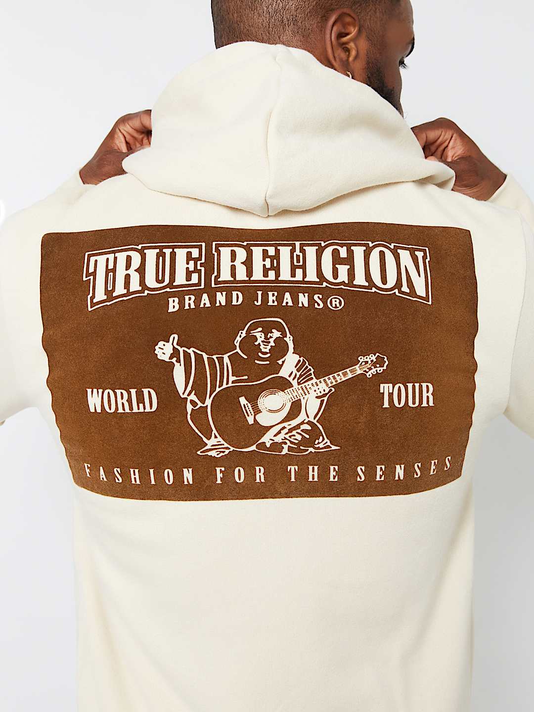 SOLID WORLD TOUR LOGO ZIP HOODIE True Religion