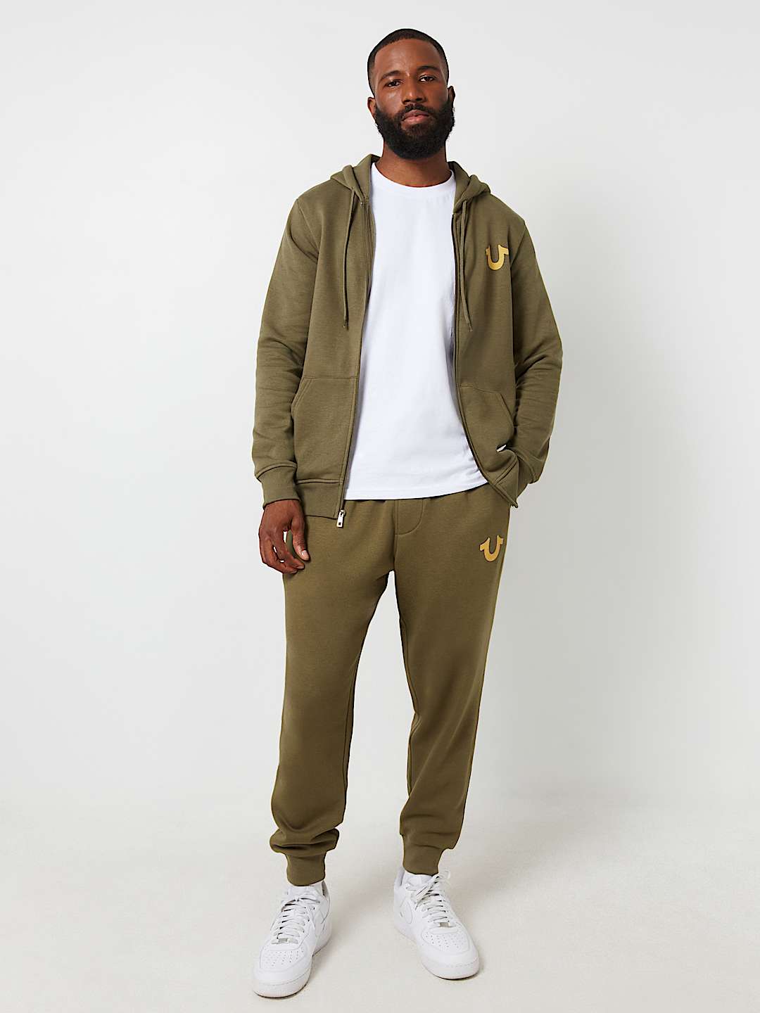 SOLID WORLD TOUR LOGO ZIP HOODIE
