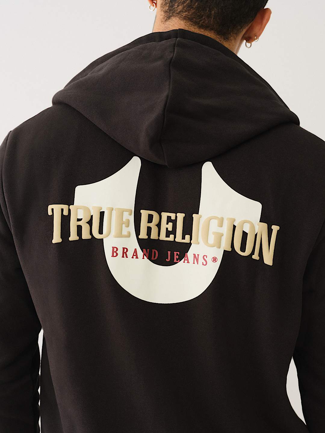True religion horseshoe hoodie hotsell