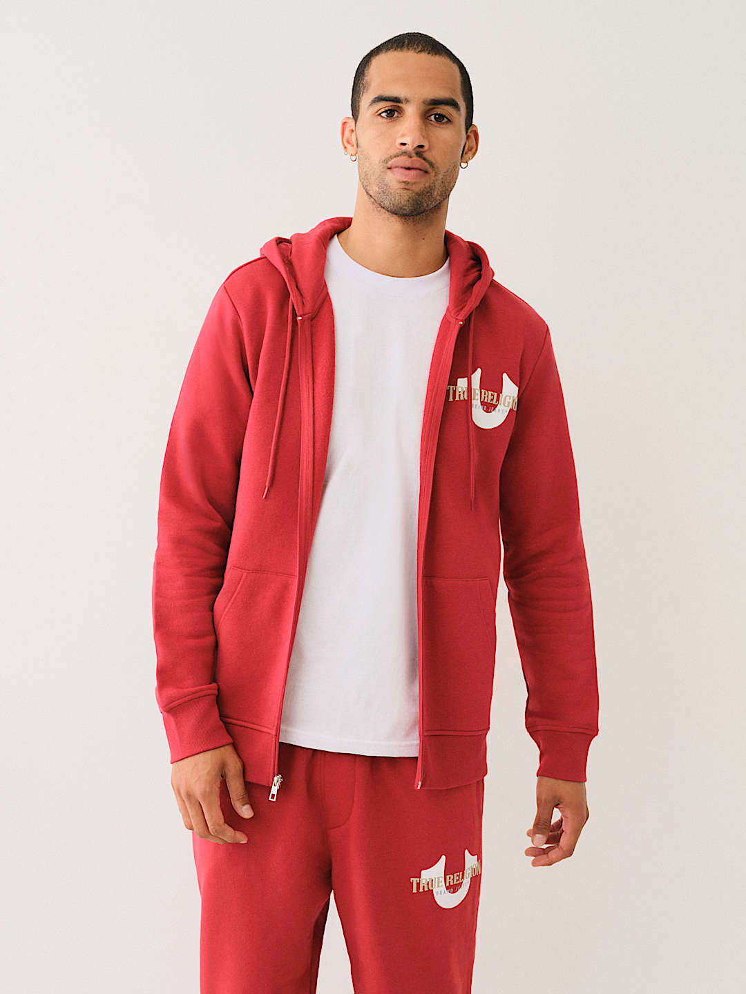 HORSESHOE LOGO ZIP HOODIE, image 3