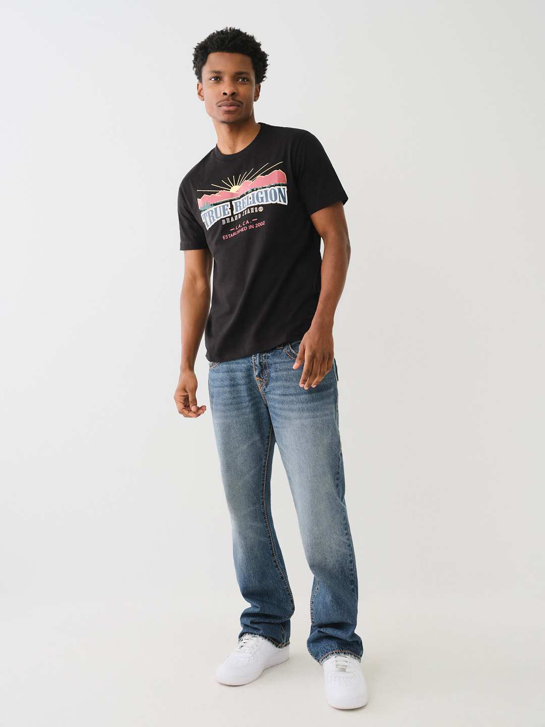 METALLIC LANDSCAPE ARCHED LOGO TEE, image 5