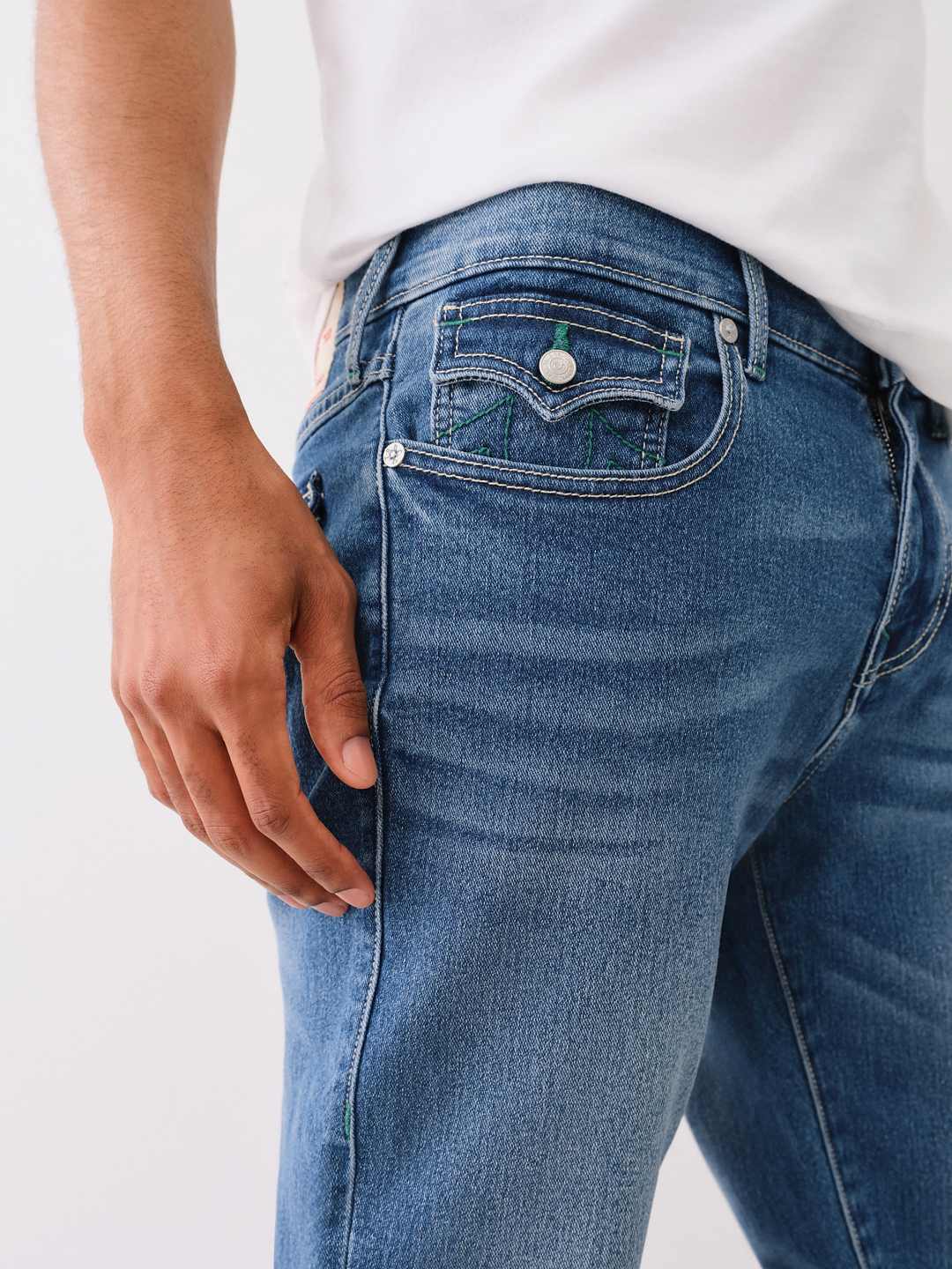GENO SINGLE NEEDLE SLIM JEAN