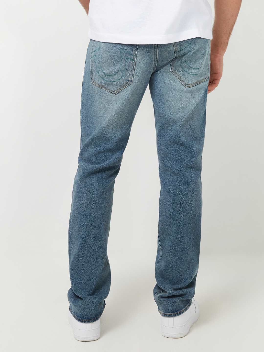 RICKY SINGLE NEEDLE STRAIGHT JEAN - Light Chilly Wash | True