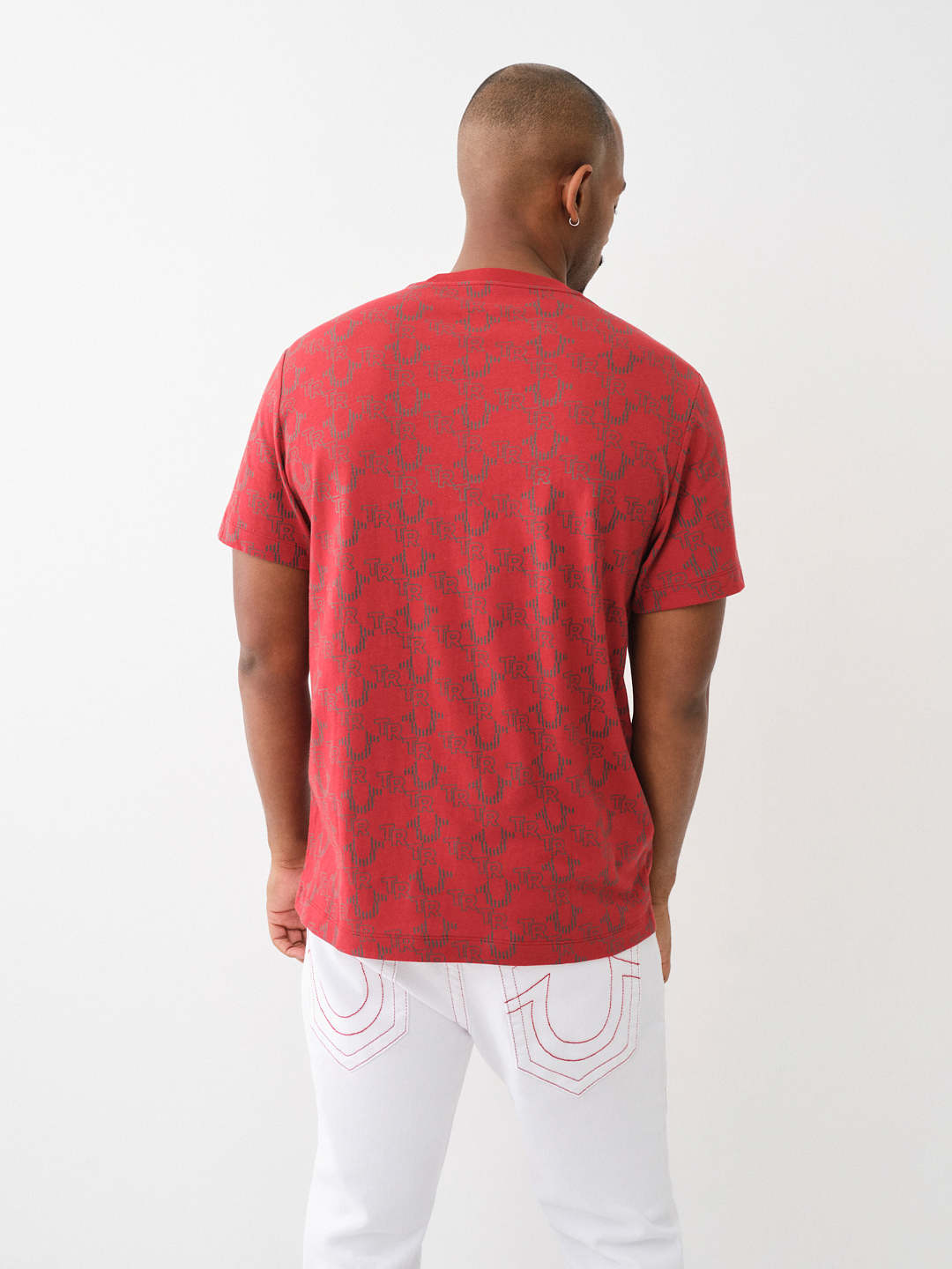 BUDDHA FACE TR MONOGRAM TEE