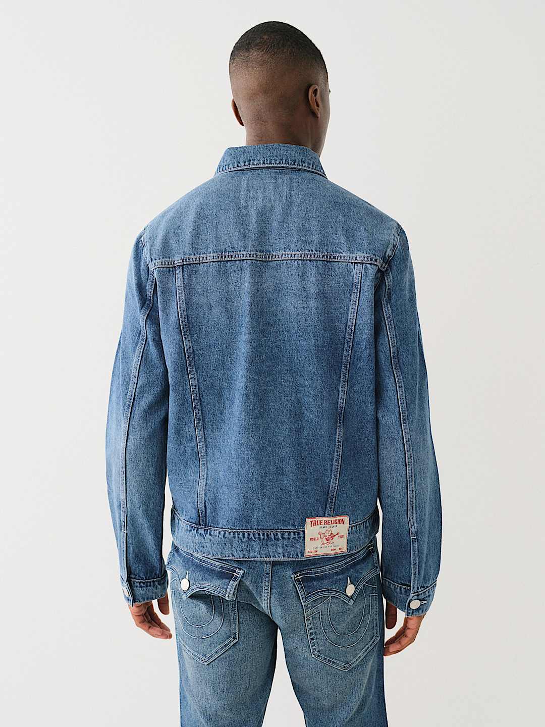 True religion denim trucker top jacket