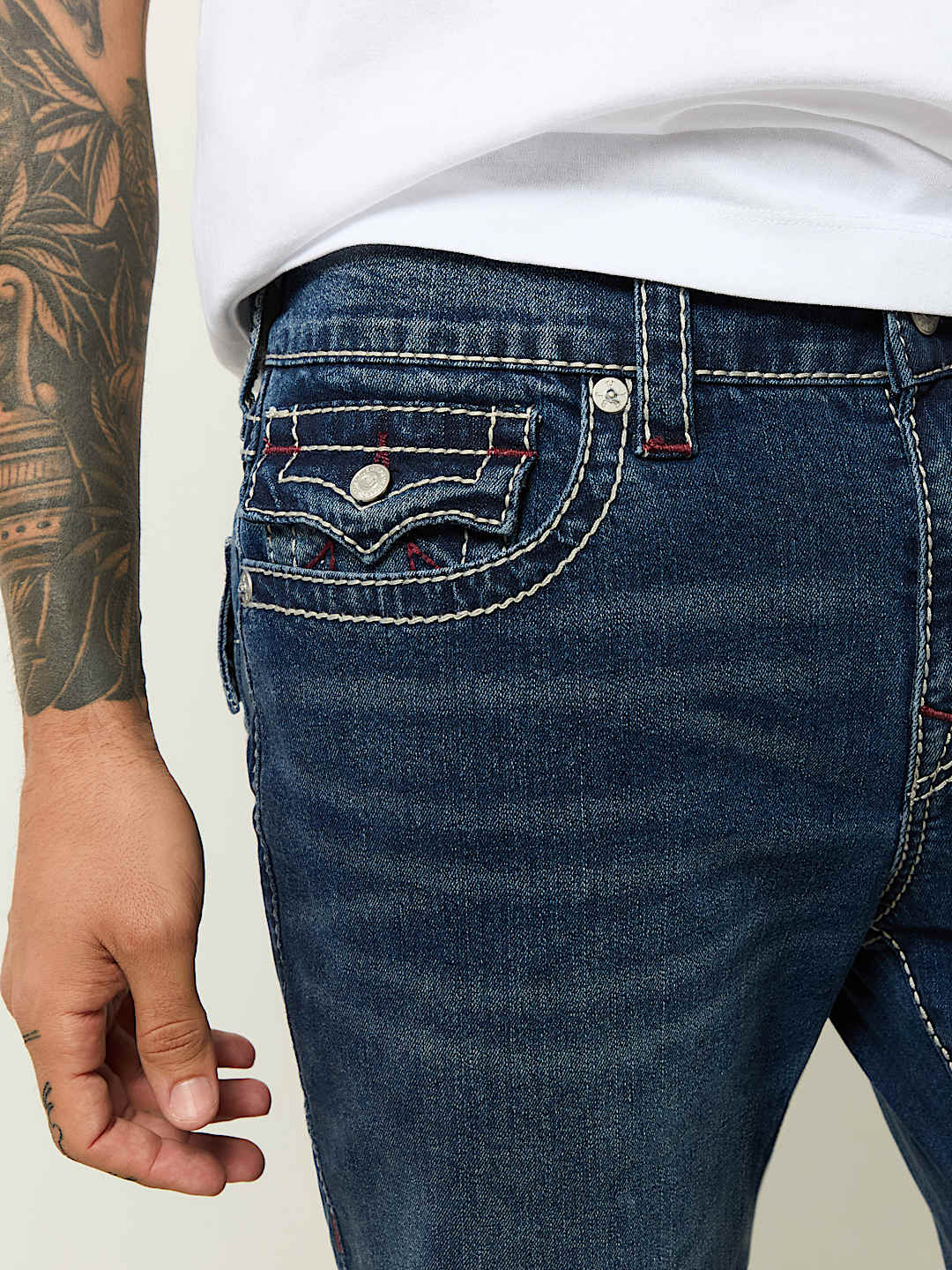 ROCCO BIG T FLAP SKINNY JEAN