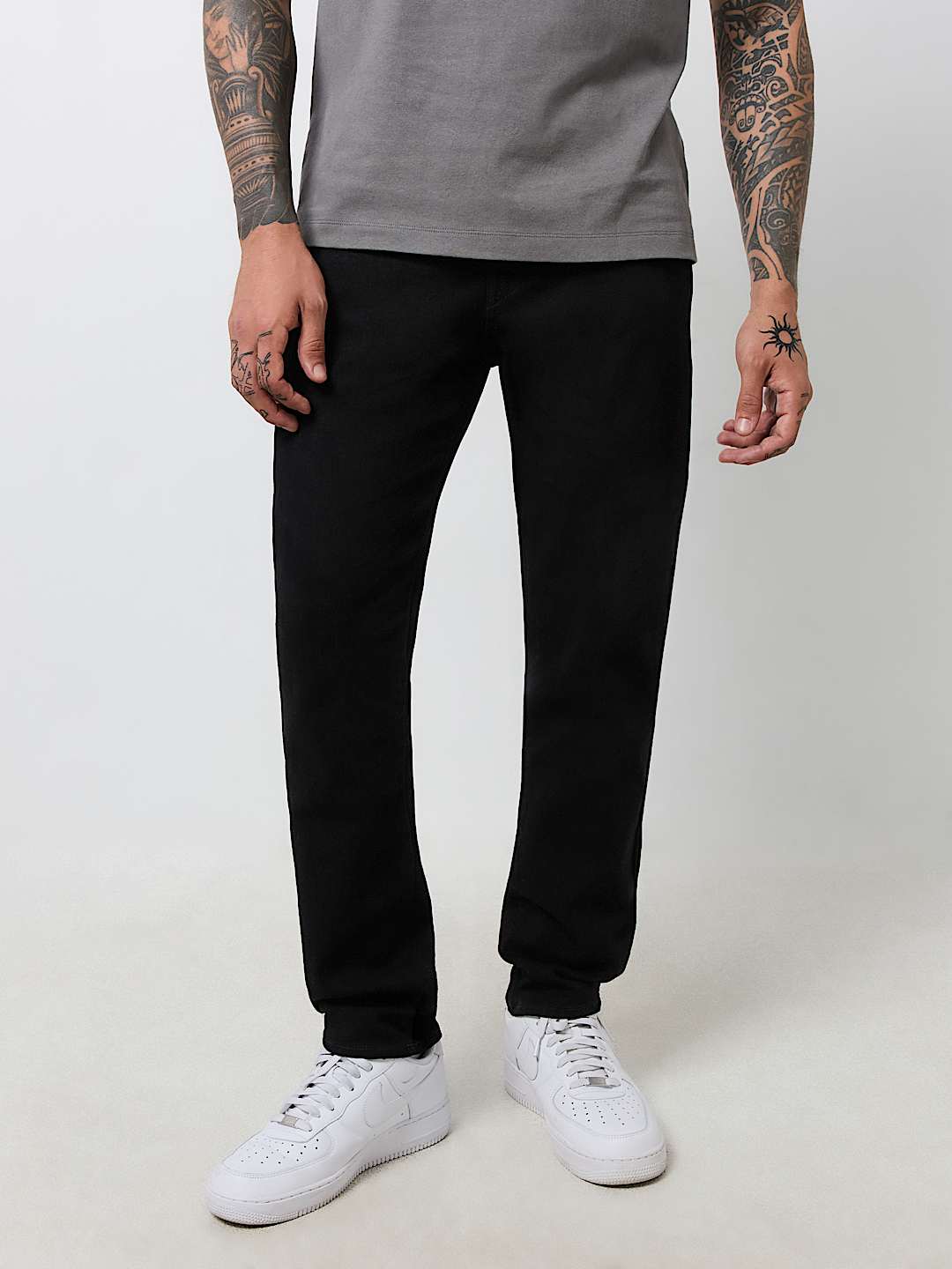 GENO LUREX STITCH SLIM JEAN