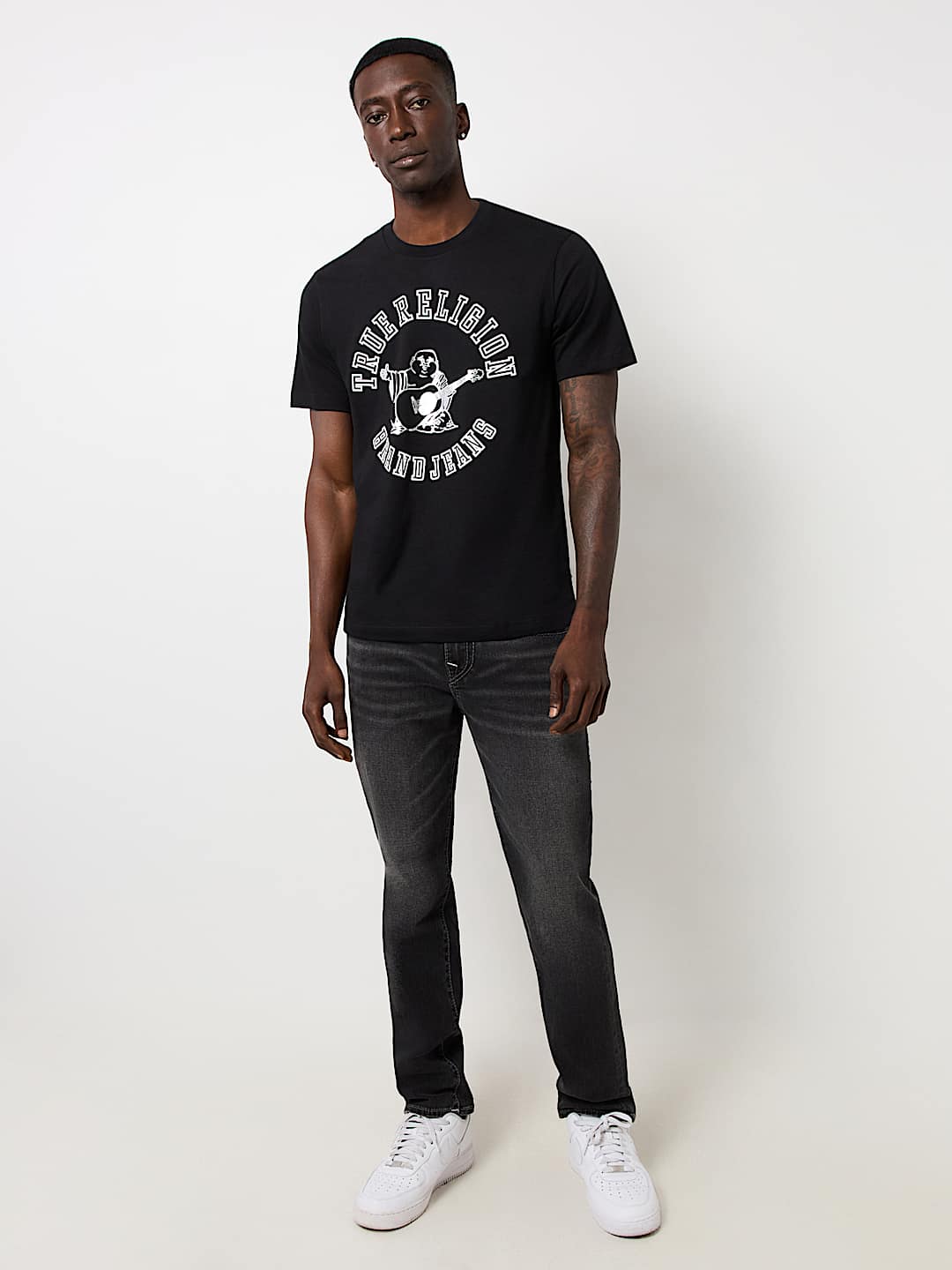 パンツ 0kinSOSA!!  True Religion Big-T 32 GENO BIG T FLAP SLIM JEAN - GREY GLOOMY WASH | True Religion
