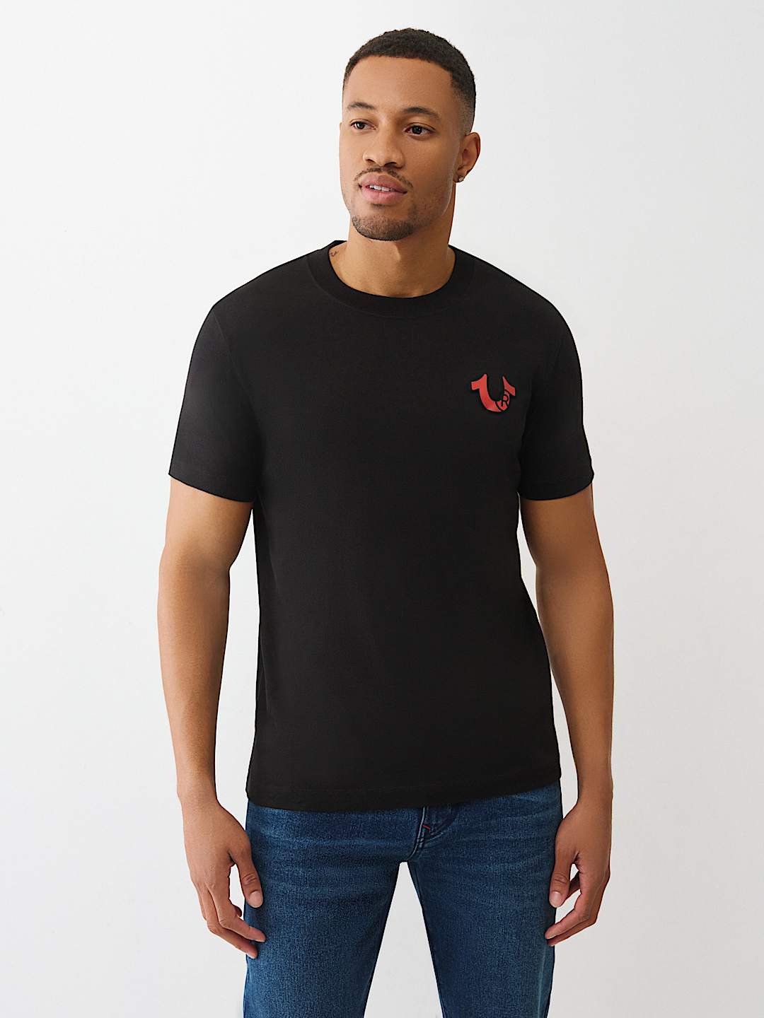 EMBOSSED LOGO TEE