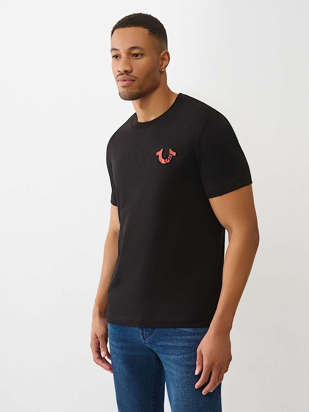 EMBOSSED LOGO TEE