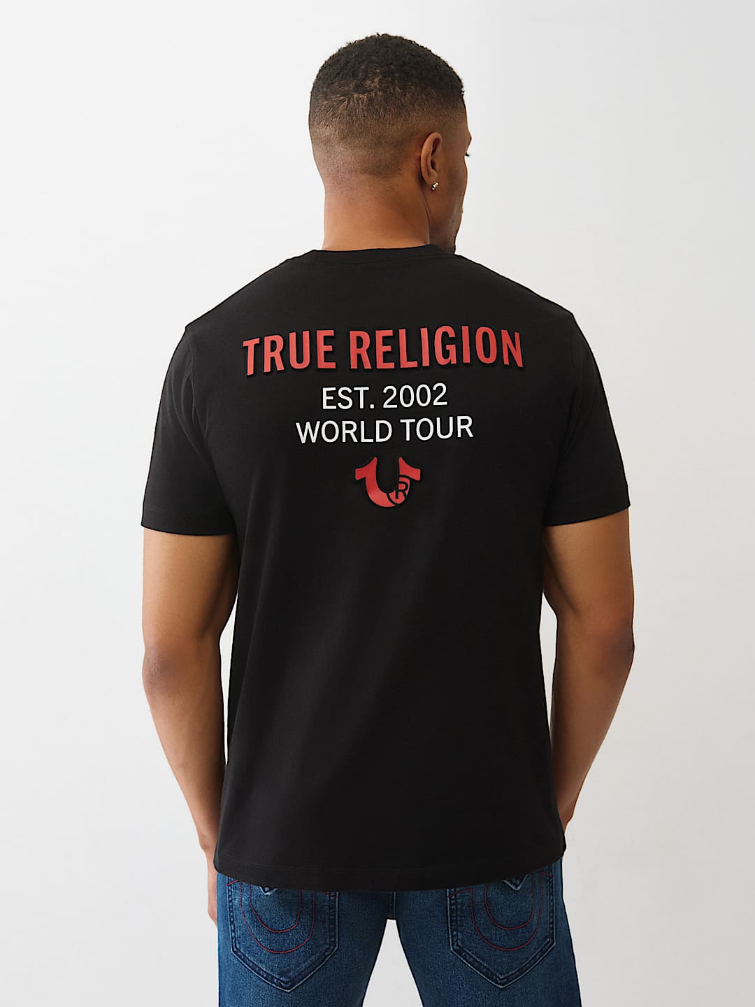 EMBOSSED LOGO TEE