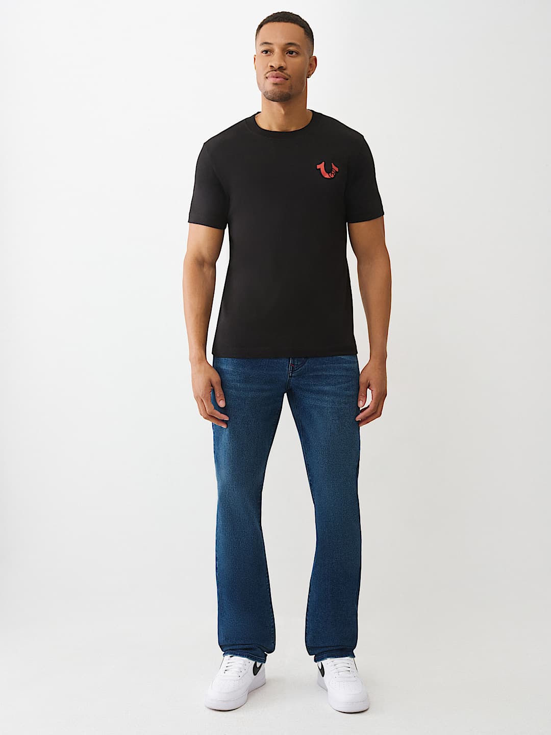 EMBOSSED LOGO TEE