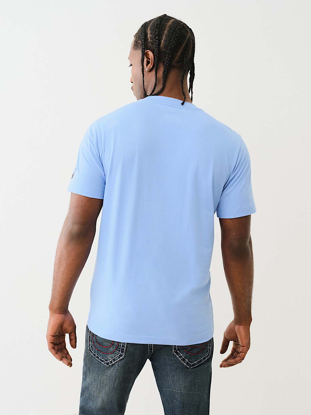 EMBOSSED BOX LOGO TEE, image 4