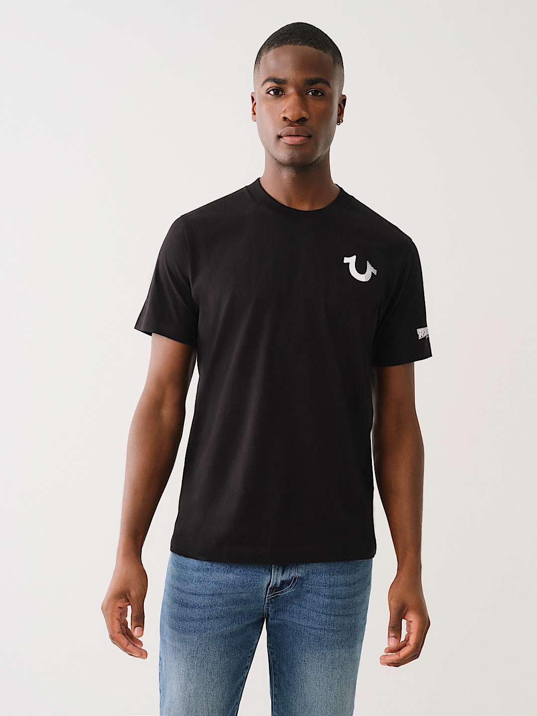 CRYSTAL BUDDHA LOGO CREW TEE, image 2