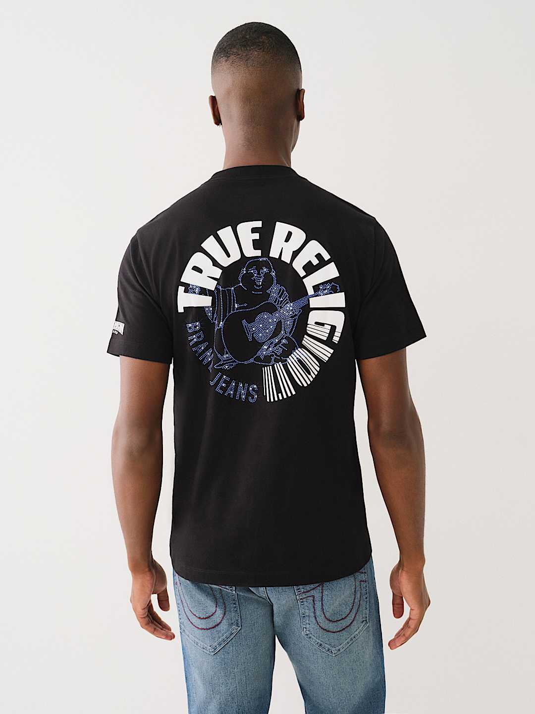 CRYSTAL BUDDHA LOGO CREW TEE, image 5