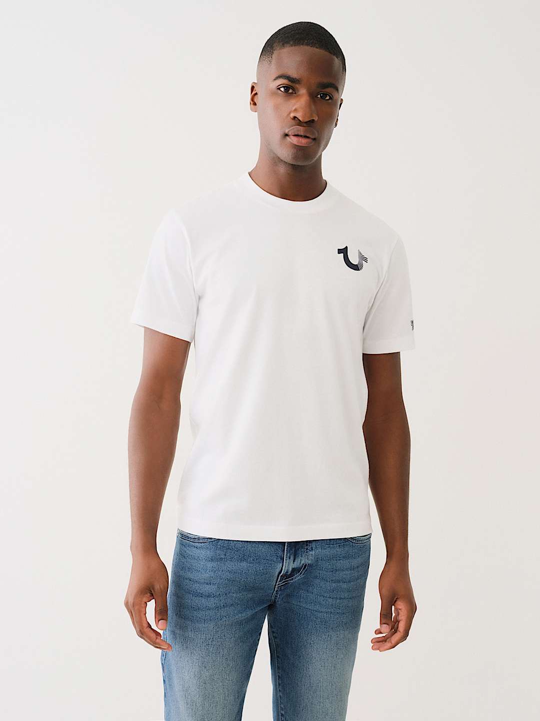 CRYSTAL BUDDHA LOGO CREW TEE, image 3