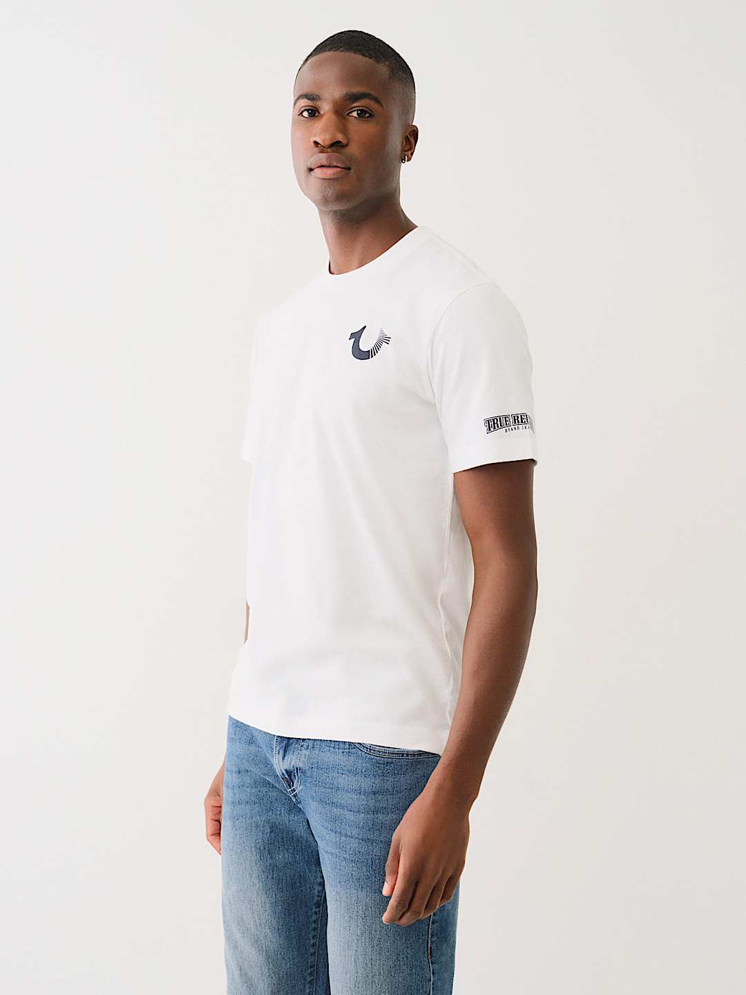 CRYSTAL BUDDHA LOGO CREW TEE, image 4