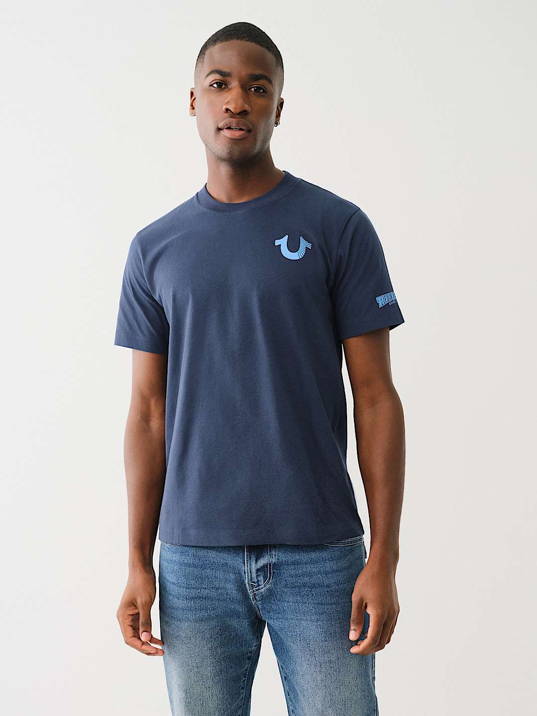 CRYSTAL BUDDHA LOGO CREW TEE, image 2