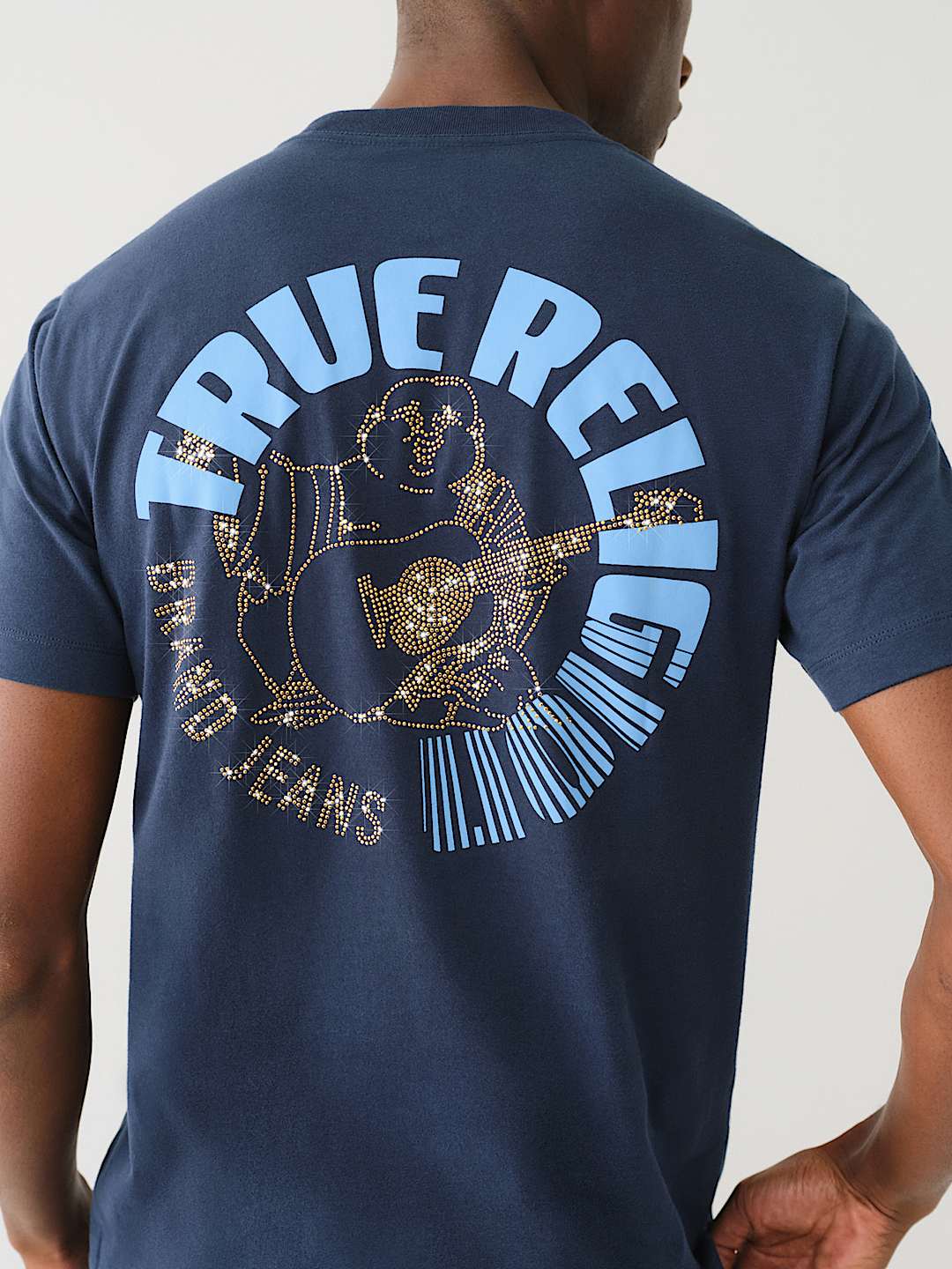 CRYSTAL BUDDHA LOGO CREW TEE, image 1