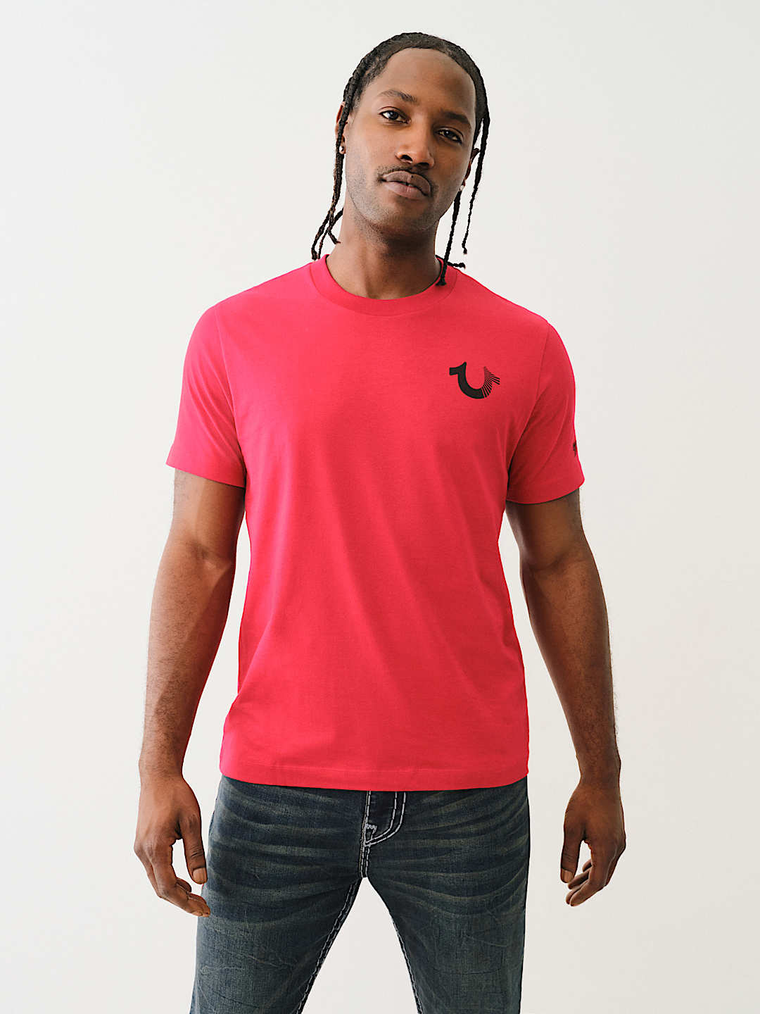 CRYSTAL BUDDHA LOGO CREW TEE, image 3