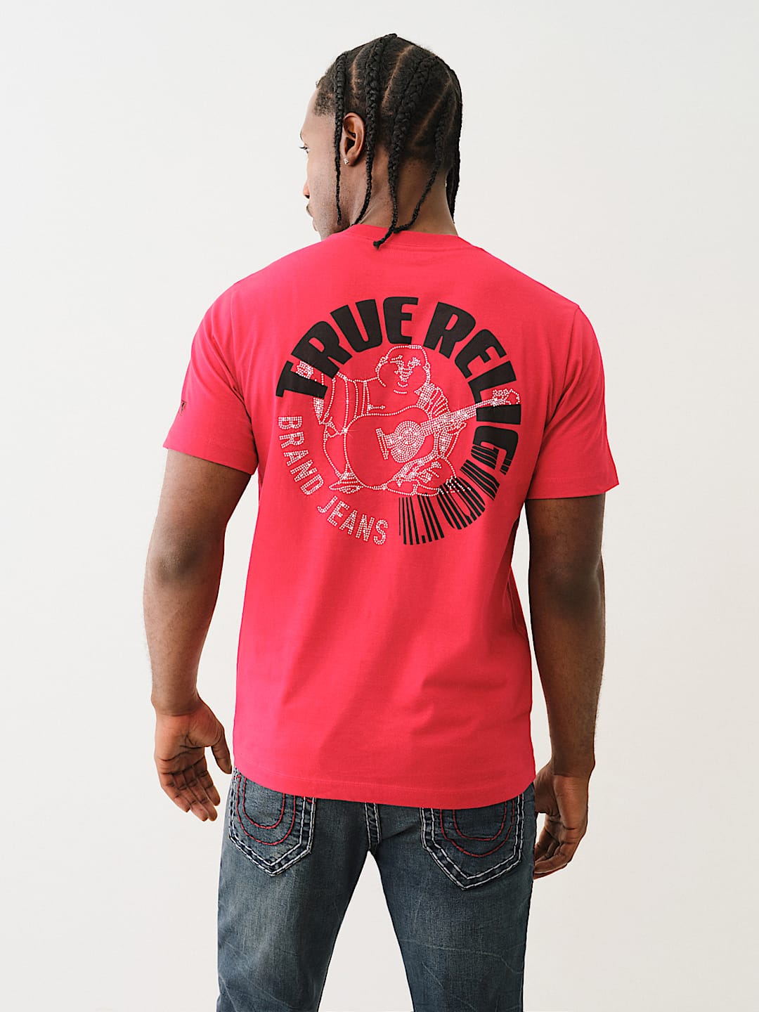 CRYSTAL BUDDHA LOGO CREW TEE, image 5