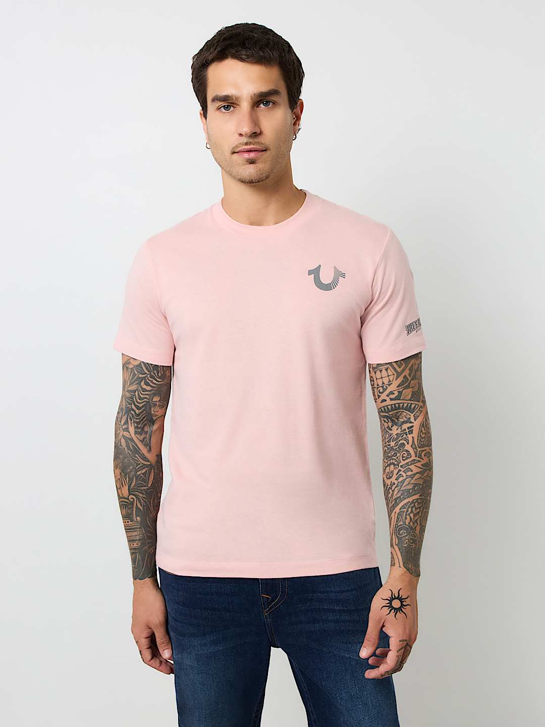 CRYSTAL BUDDHA LOGO CREW TEE, image 2