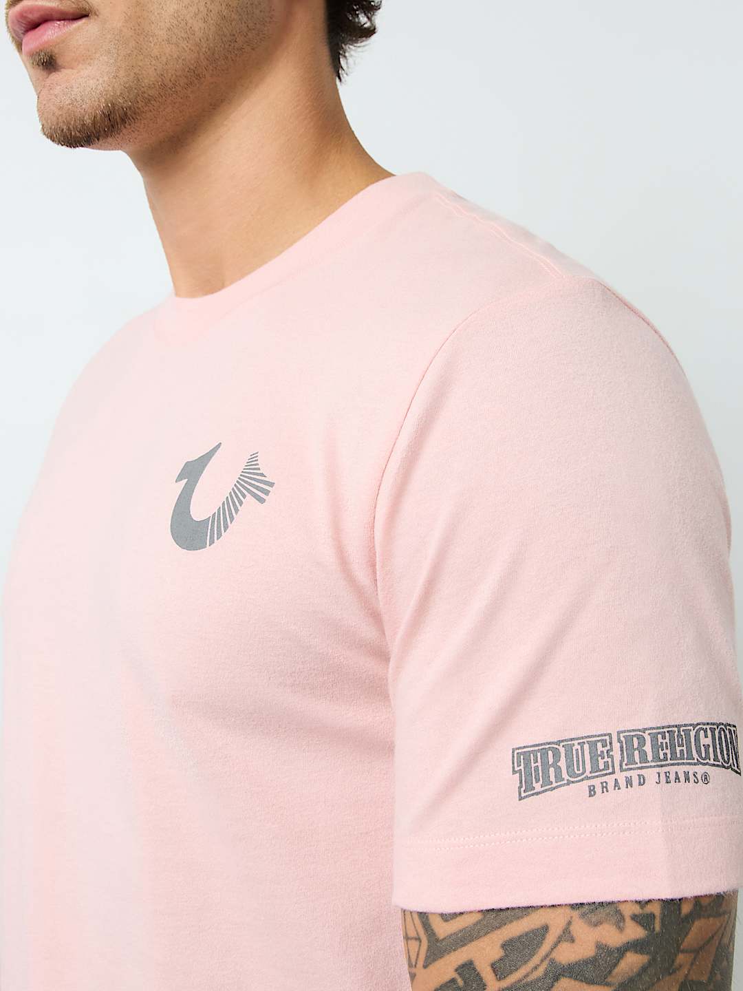 CRYSTAL BUDDHA LOGO CREW TEE, image 3