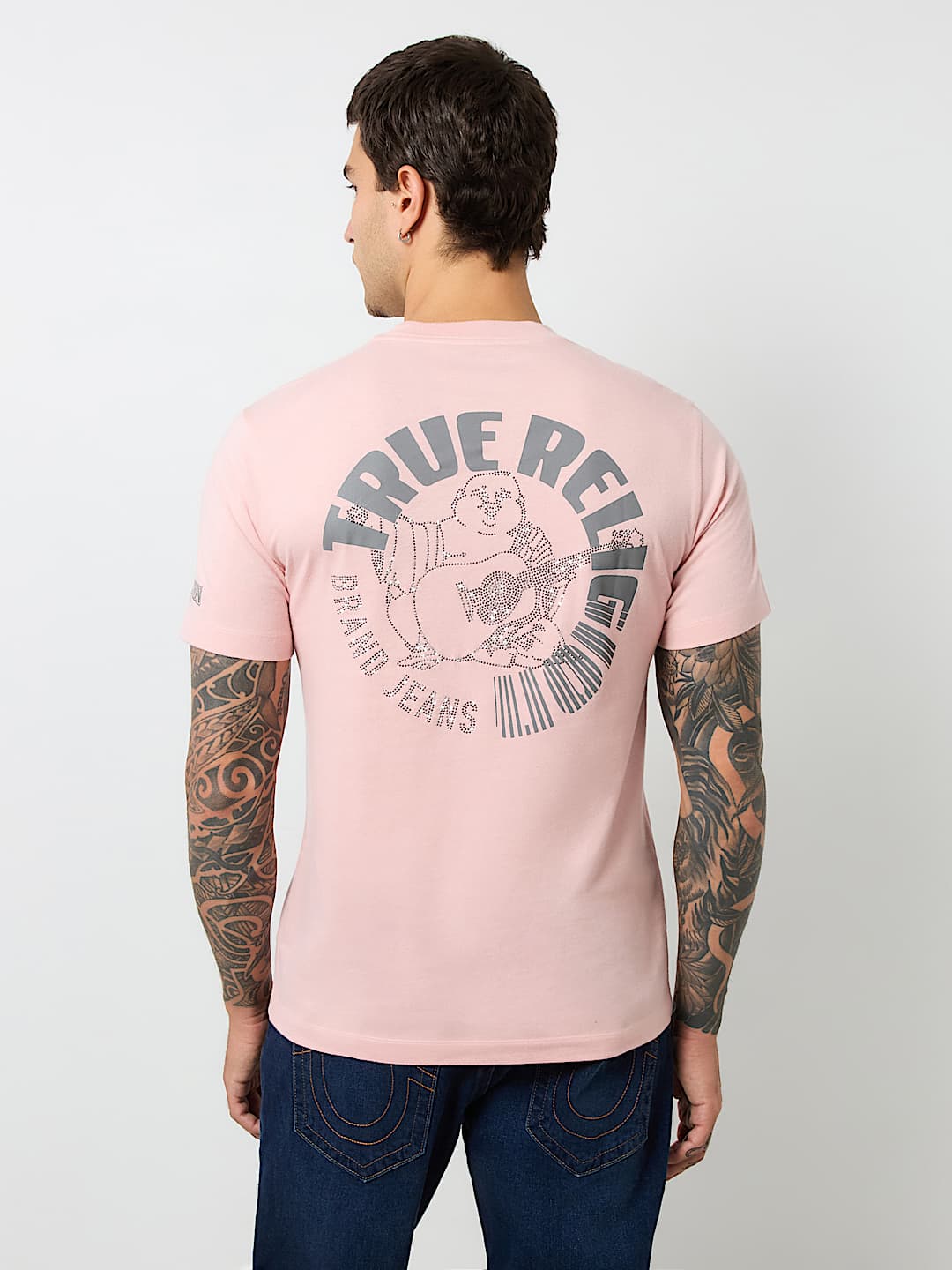 CRYSTAL BUDDHA LOGO CREW TEE, image 4