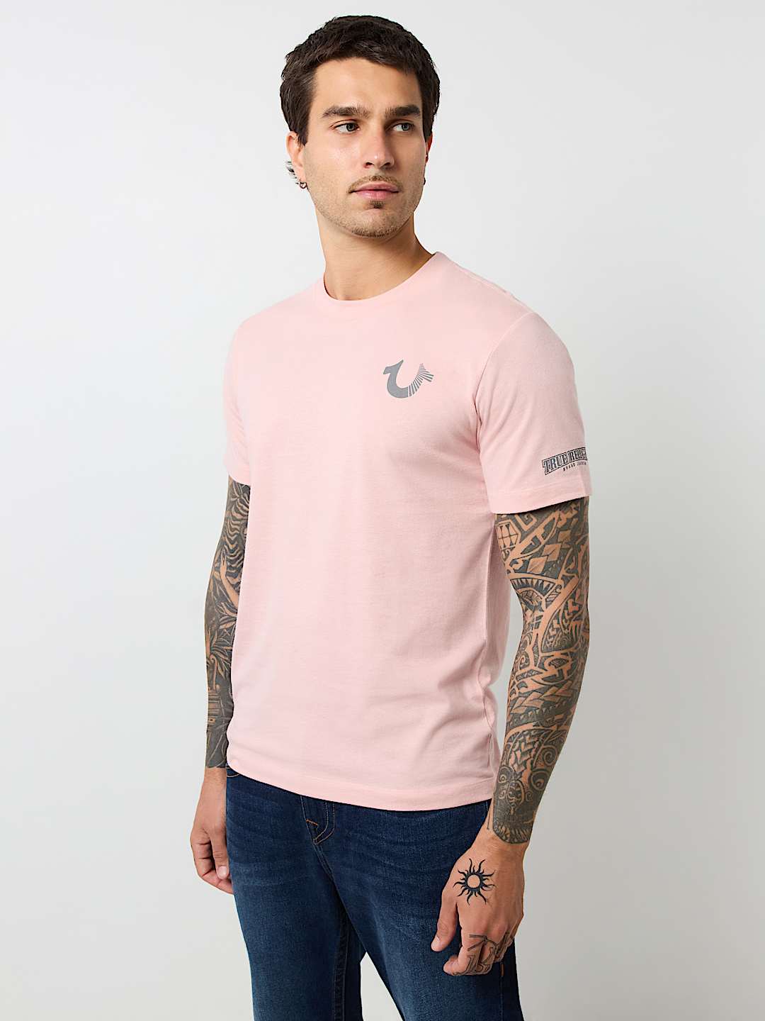 CRYSTAL BUDDHA LOGO CREW TEE, image 5